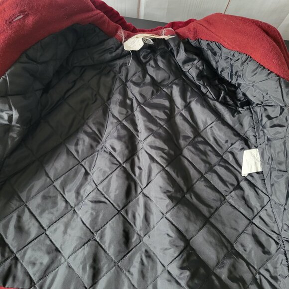 Vintage Petite Coquette Wool Children’s Girl Sz 2 Quilted/Lined, Velvet Trim EUC - Picture 6 of 11